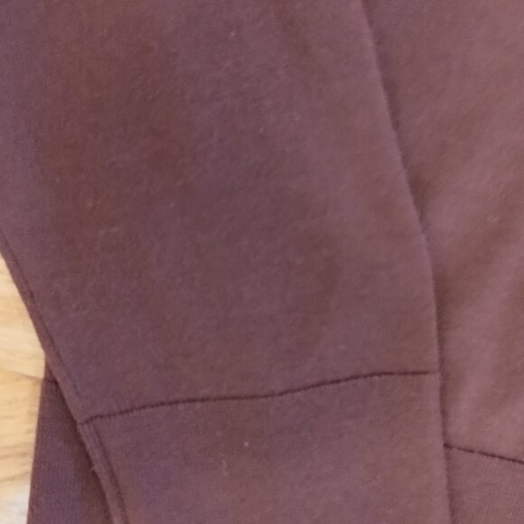 COS Burgundy Merino Wool Sweater Turtleneck Oversized XS - Picture 3 of 5